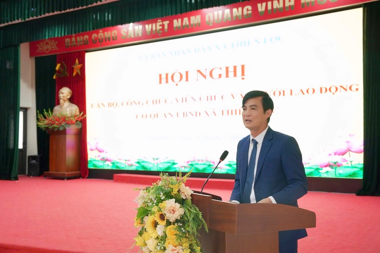 Hội nghị cán bộ, công chức, viên chức và người lao động cơ quan UBND xã Thiên Lộc năm 2026- Ảnh 19.