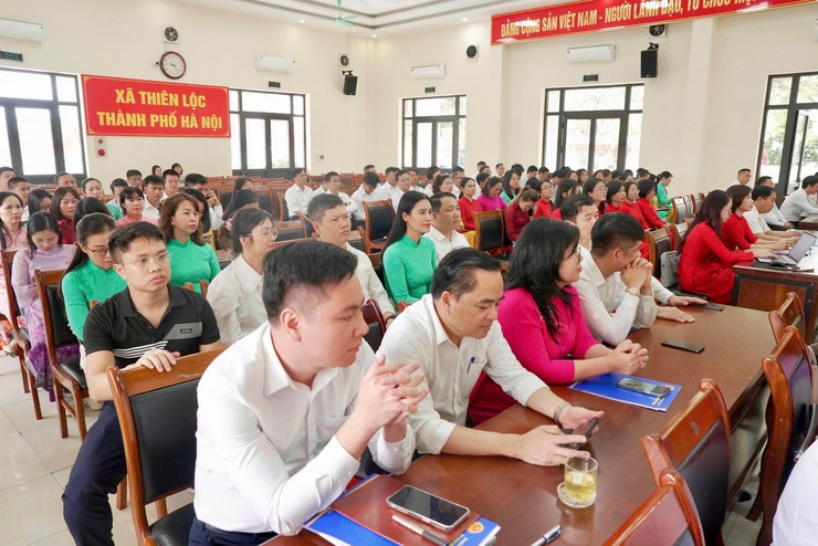 Hội nghị cán bộ, công chức, viên chức và người lao động cơ quan UBND xã Thiên Lộc năm 2026- Ảnh 9.