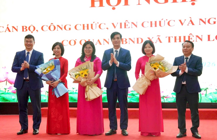 Hội nghị cán bộ, công chức, viên chức và người lao động cơ quan UBND xã Thiên Lộc năm 2026- Ảnh 20.