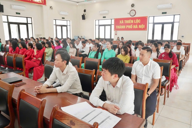 Hội nghị cán bộ, công chức, viên chức và người lao động cơ quan UBND xã Thiên Lộc năm 2026- Ảnh 6.