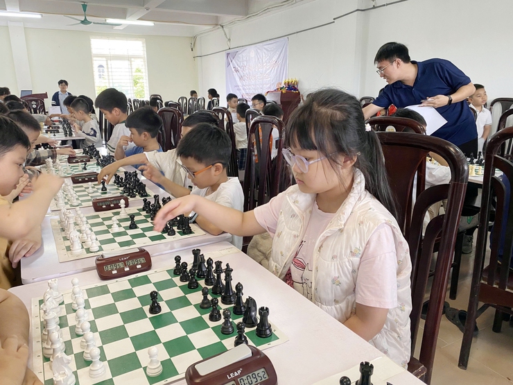 Giải Cờ vua phường Long Biên mở rộng năm 2026- Ảnh 1.