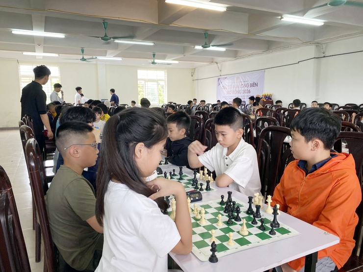 Giải Cờ vua phường Long Biên mở rộng năm 2026- Ảnh 3.