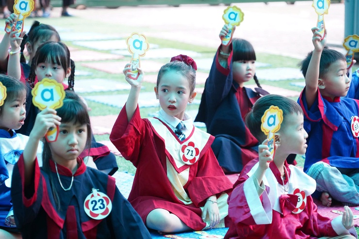 Sôi nổi hội thi “Rung chuông vàng” tại Trường Mầm non Chương Mỹ- Ảnh 6.