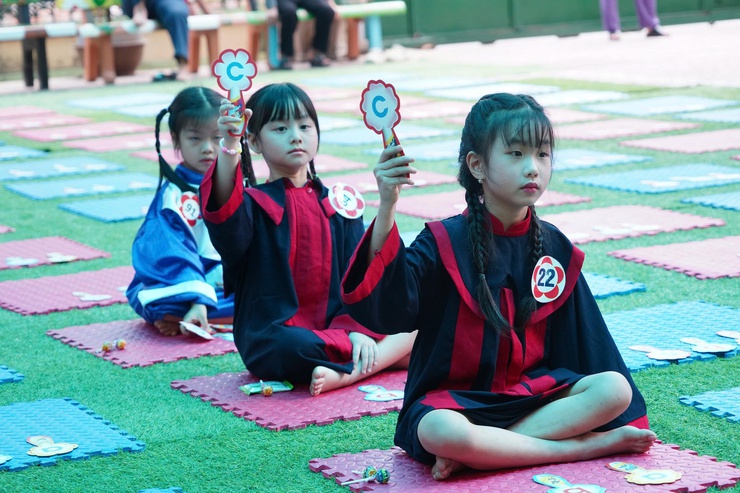 Sôi nổi hội thi “Rung chuông vàng” tại Trường Mầm non Chương Mỹ- Ảnh 7.