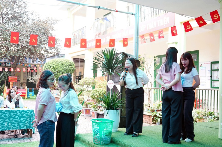 Sôi nổi hội thi “Rung chuông vàng” tại Trường Mầm non Chương Mỹ- Ảnh 9.