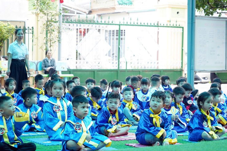 Sôi nổi hội thi “Rung chuông vàng” tại Trường Mầm non Chương Mỹ- Ảnh 10.