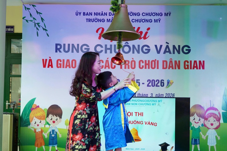 Sôi nổi hội thi “Rung chuông vàng” tại Trường Mầm non Chương Mỹ- Ảnh 11.