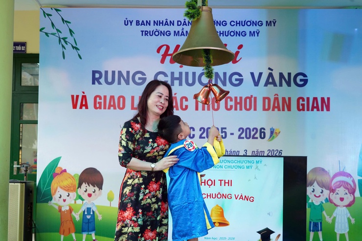 Sôi nổi hội thi “Rung chuông vàng” tại Trường Mầm non Chương Mỹ- Ảnh 12.