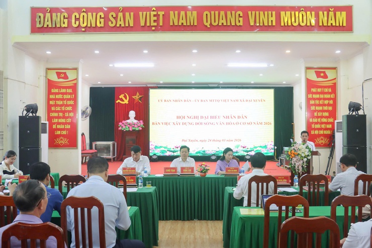 Hội nghị đại biểu nhân dân bàn việc xây dựng đời sống văn hóa ở cơ sở năm 2026- Ảnh 6.