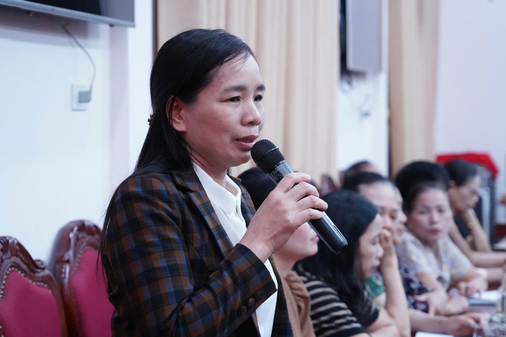 Khối Dân vận Đảng ủy phường Chương Mỹ tổ chức hội nghị sơ kết công tác quý I năm 2026- Ảnh 7.