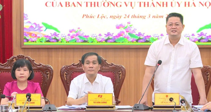 Ban Chấp hành Đảng bộ xã Phúc Lộc khoá I, nhiệm kỳ 2025-2030 tổ chức Hội nghị lần thứ ba, sơ kết quý I năm 2026- Ảnh 3.