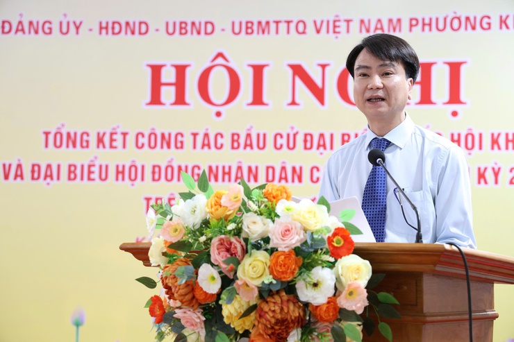 Kiến Hưng tổng kết công tác bầu cử, tỷ lệ cử tri đi bầu đạt 99,67%- Ảnh 10.