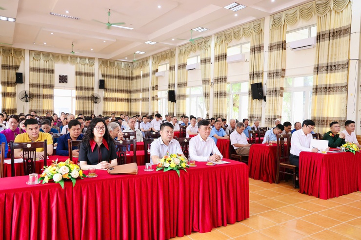 UBND - Ủy ban MTTQ Việt Nam xã Phú Nghĩa tổ chức Hội nghị đại biểu nhân dân bàn việc xây dựng đời sống văn hóa ở cơ sở năm 2026- Ảnh 1.