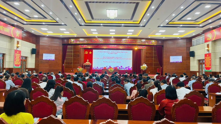 Phúc Thọ tổ chức Hội nghị đại biểu Nhân dân bàn việc xây dựng đời sống văn hóa ở cơ sở năm 2026- Ảnh 11.