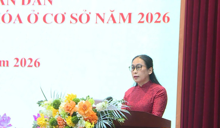 Phúc Thọ tổ chức Hội nghị đại biểu Nhân dân bàn việc xây dựng đời sống văn hóa ở cơ sở năm 2026- Ảnh 3.