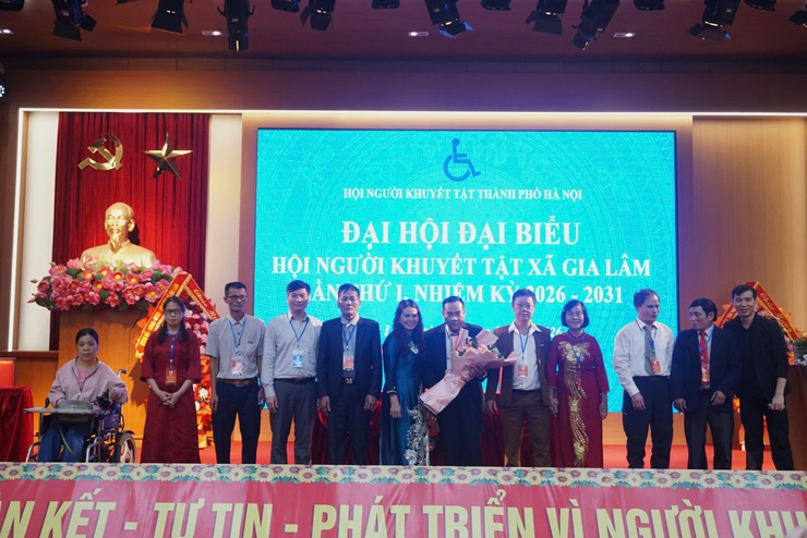Đại hội đại biểu Hội người khuyết tật xã Gia Lâm lần thứ I, nhiệm kỳ 2026-2031 thành công rực rỡ.- Ảnh 6.