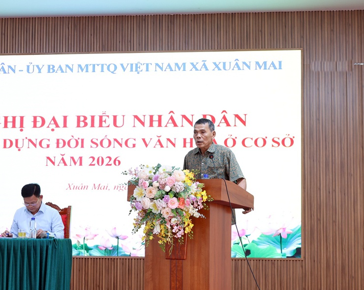 Xã Xuân Mai bàn giải pháp xây dựng đời sống văn hóa cơ sở năm 2026- Ảnh 10.