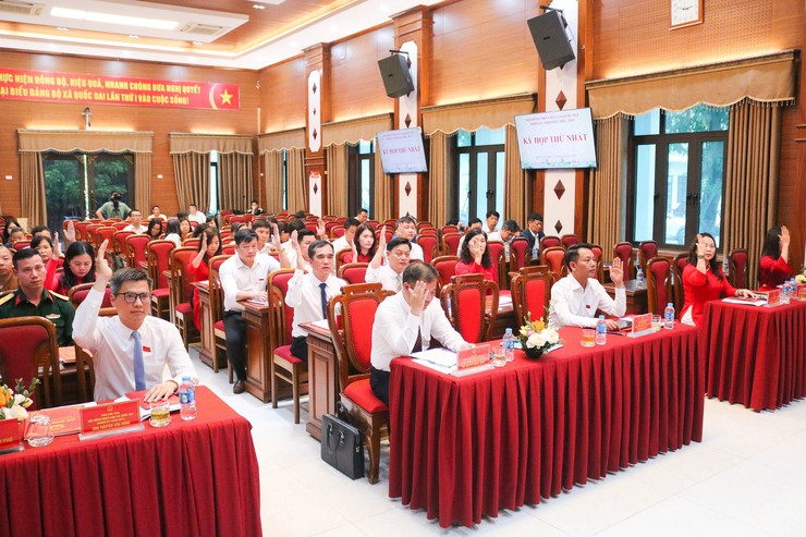 Quốc Oai tổ chức thành công Kỳ họp thứ nhất HĐND xã khóa II, nhiệm kỳ 2026–2031- Ảnh 29.