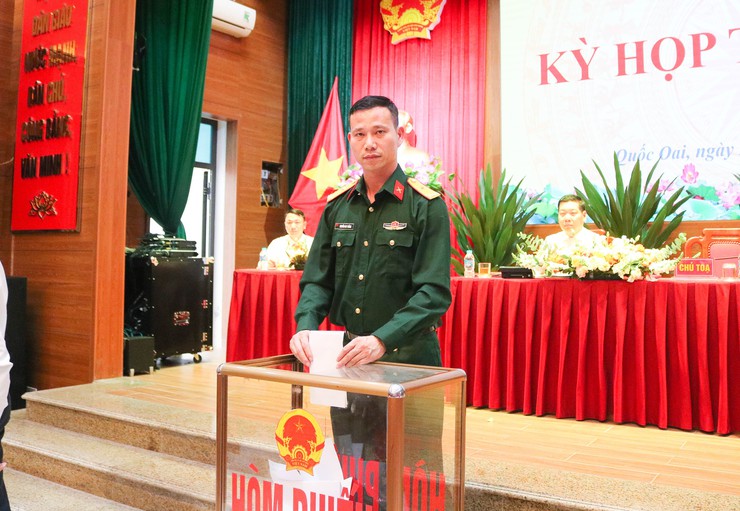 Quốc Oai tổ chức thành công Kỳ họp thứ nhất HĐND xã khóa II, nhiệm kỳ 2026–2031- Ảnh 17.