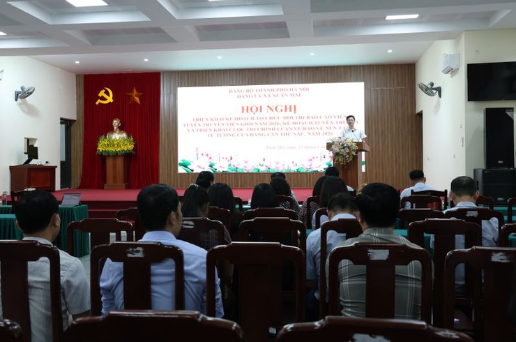 Xuân Mai: Đẩy mạnh triển khai Hội thi Báo cáo viên, Tuyên truyền viên giỏi và Cuộc thi chính luận năm 2026- Ảnh 5.