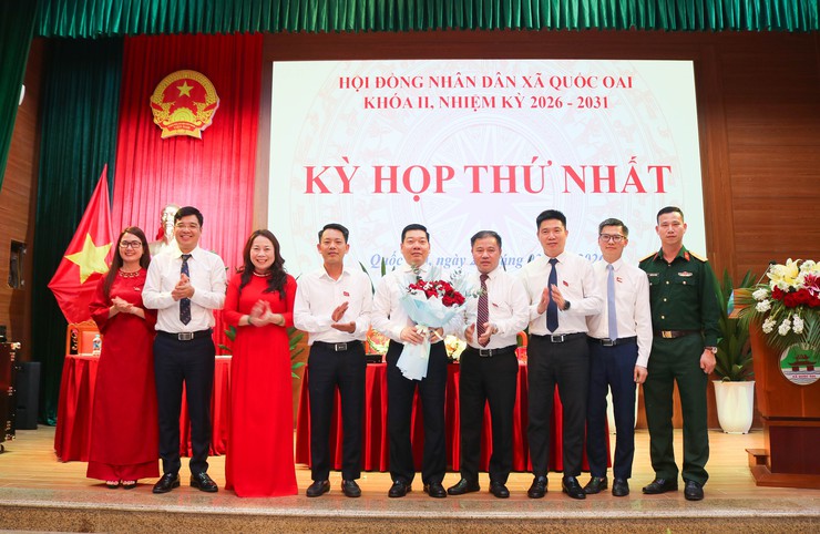 Quốc Oai tổ chức thành công Kỳ họp thứ nhất HĐND xã khóa II, nhiệm kỳ 2026–2031- Ảnh 21.