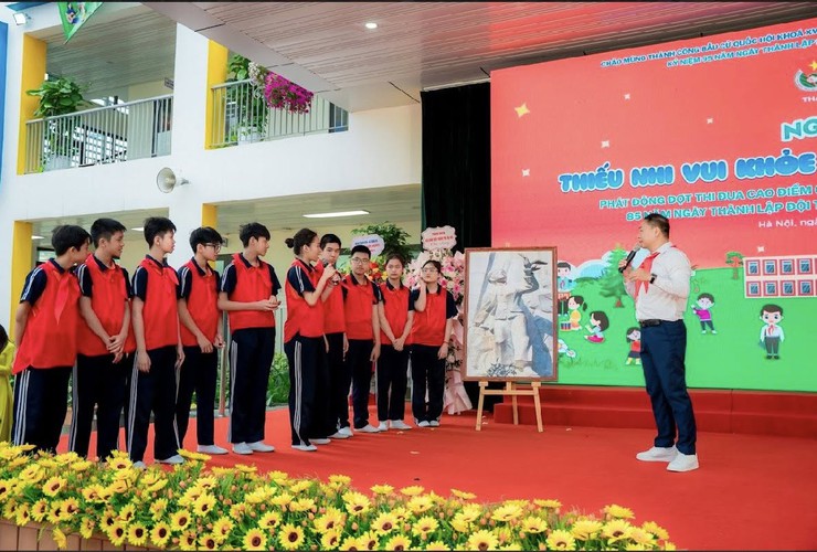 Mô hình điểm cấp Thành phố Ngày hội "Thiếu nhi vui khỏe - Tiến bước lên Đoàn" năm học 2026 - 2031- Ảnh 16.