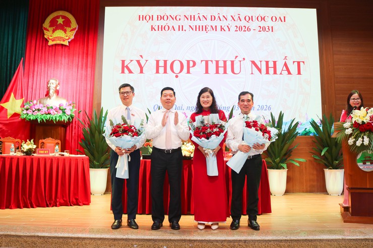 Quốc Oai tổ chức thành công Kỳ họp thứ nhất HĐND xã khóa II, nhiệm kỳ 2026–2031- Ảnh 23.