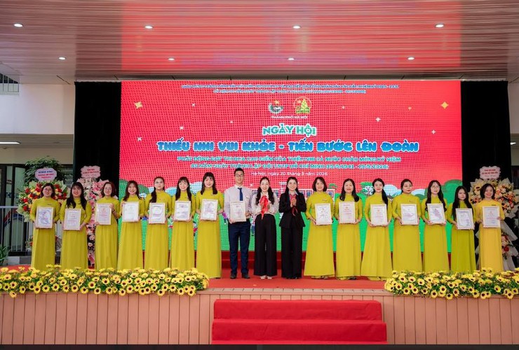 Mô hình điểm cấp Thành phố Ngày hội "Thiếu nhi vui khỏe - Tiến bước lên Đoàn" năm học 2026 - 2031- Ảnh 20.