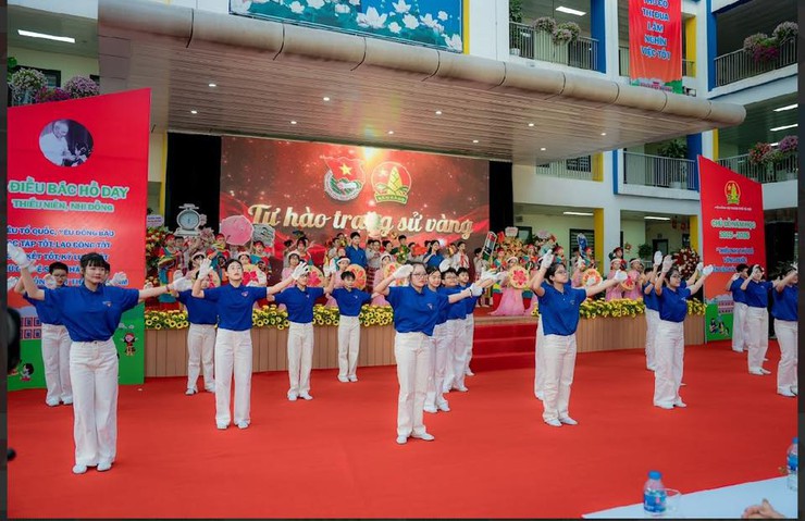 Mô hình điểm cấp Thành phố Ngày hội "Thiếu nhi vui khỏe - Tiến bước lên Đoàn" năm học 2026 - 2031- Ảnh 17.