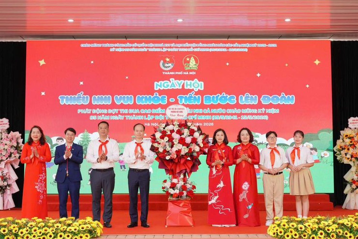 Mô hình điểm cấp Thành phố Ngày hội "Thiếu nhi vui khỏe - Tiến bước lên Đoàn" năm học 2026 - 2031- Ảnh 8.