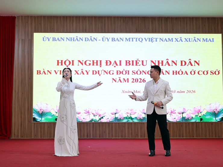 Xã Xuân Mai bàn giải pháp xây dựng đời sống văn hóa cơ sở năm 2026- Ảnh 3.