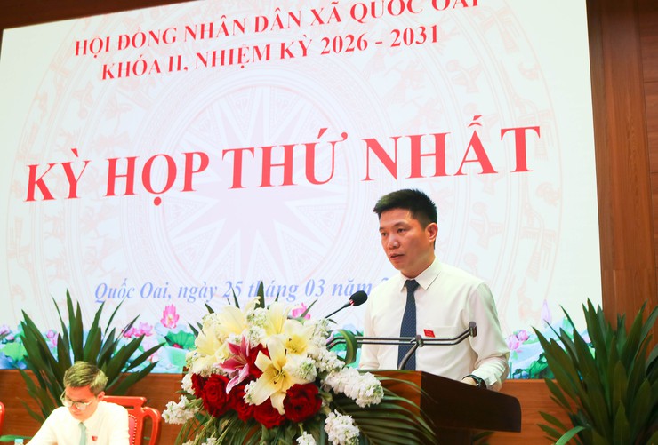 Quốc Oai tổ chức thành công Kỳ họp thứ nhất HĐND xã khóa II, nhiệm kỳ 2026–2031- Ảnh 28.