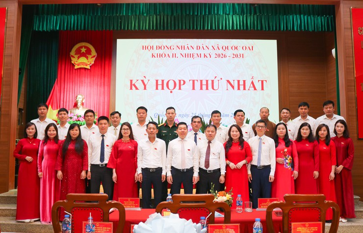 Quốc Oai tổ chức thành công Kỳ họp thứ nhất HĐND xã khóa II, nhiệm kỳ 2026–2031- Ảnh 30.