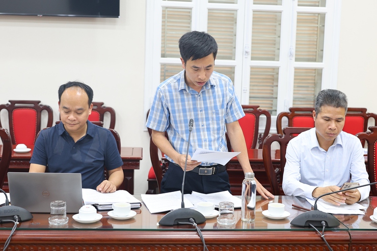 Thạch Thất: Hội nghị nghe báo cáo công tác kiểm kê tài sản công và phương án sử dụng tài sản công trên địa bàn xã- Ảnh 5.