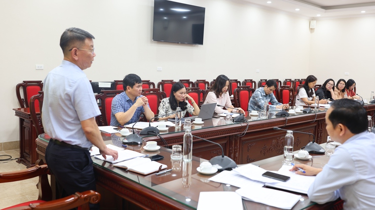 Thạch Thất: Hội nghị nghe báo cáo công tác kiểm kê tài sản công và phương án sử dụng tài sản công trên địa bàn xã- Ảnh 6.