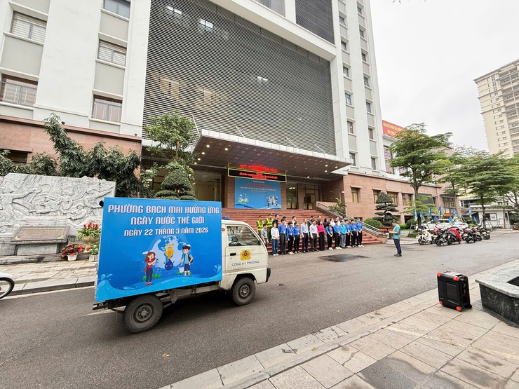 PHƯỜNG BẠCH MAI HƯỞNG ỨNG NGÀY NƯỚC THẾ GIỚI VÀ NGÀY KHÍ TƯỢNG THẾ GIỚI NĂM 2026.
- Ảnh 2.