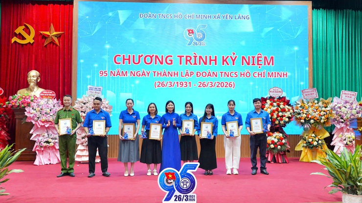 ĐOÀN THANH NIÊN XÃ YÊN LÃNG TỔ CHỨC LỄ KỈ NIỆM 95 NĂM NGÀY THÀNH LẬP ĐOÀN THANH NIÊN CỘNG SẢN HỒ CHÍ MINH (26/3/1931 – 26/3/2026)- Ảnh 6.