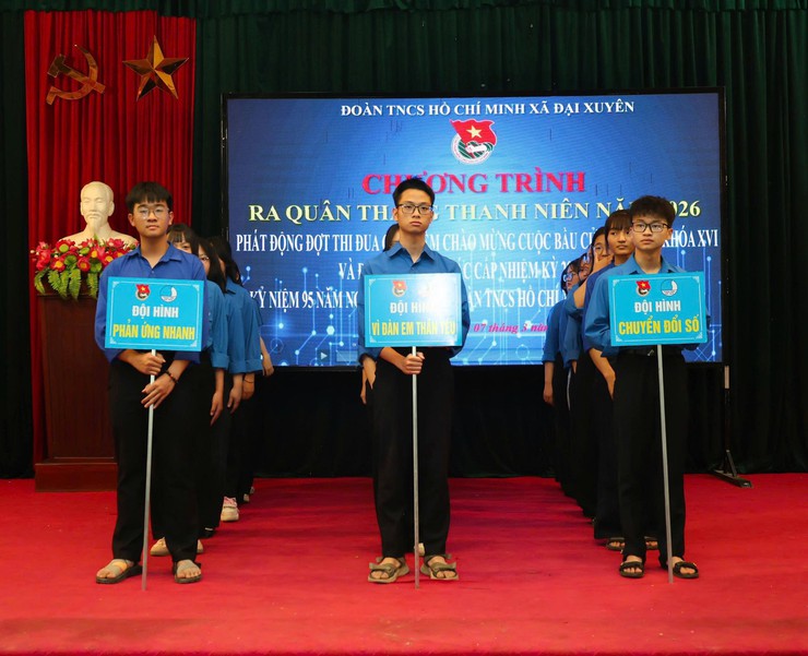 Tuổi trẻ Đại Xuyên   lập nhiều dấu ấn chào mừng 95 năm Ngày thành lập Đoàn TNCS Hồ Chí Minh (26/3/1931 – 26/3/2026).- Ảnh 3.