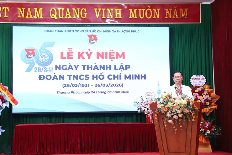 Đoàn thanh niên cộng sản Hồ Chí Minh xã Thượng Phúc kỷ niệm 95 năm Ngày thành lập Đoàn TNCS Hồ Chí Minh- Ảnh 5.