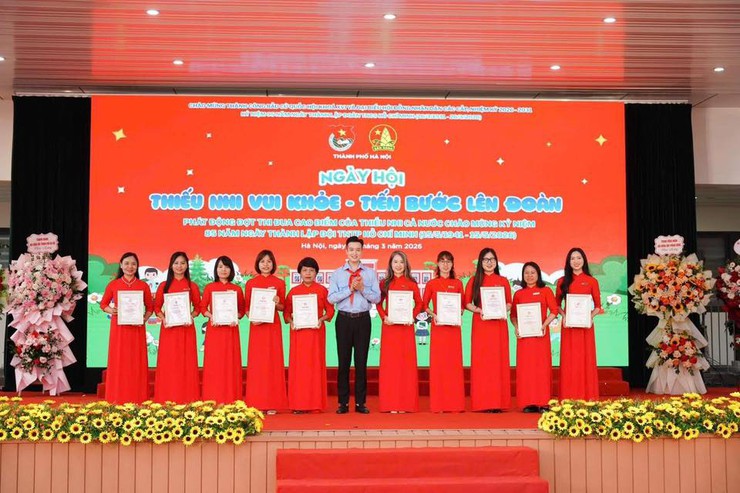 Mô hình điểm cấp Thành phố Ngày hội "Thiếu nhi vui khỏe - Tiến bước lên Đoàn" năm học 2026 - 2031- Ảnh 19.