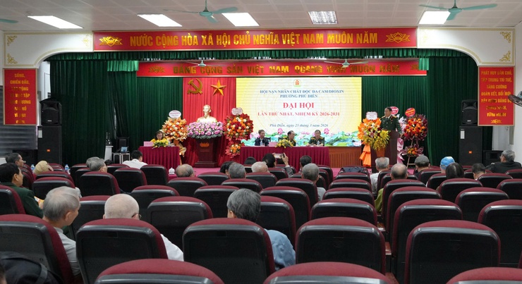 Đại hội Đại biểu Hội nạn nhân chất độc da cam/dioxin phường Phú Diễn, lần thứ nhất, nhiệm kỳ 2026-2031- Ảnh 5.