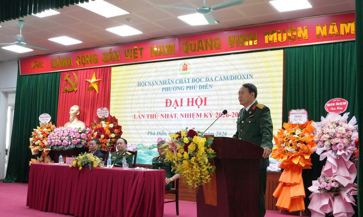 Đại hội Đại biểu Hội nạn nhân chất độc da cam/dioxin phường Phú Diễn, lần thứ nhất, nhiệm kỳ 2026-2031- Ảnh 7.