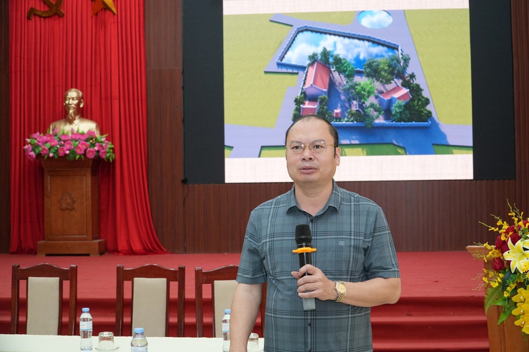 Xã Chuyên Mỹ tổ chức hội nghị làm việc về công tác bảo tồn và phát triển làng nghề- Ảnh 1.