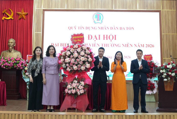 Quỹ tín dụng nhân dân Đa Tốn tổ chức Đại hội đại biểu thành viên thường niên năm 2026- Ảnh 4.