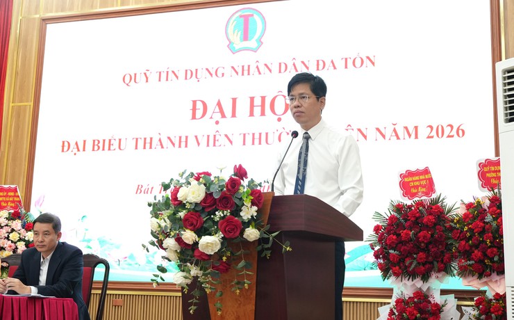 Quỹ tín dụng nhân dân Đa Tốn tổ chức Đại hội đại biểu thành viên thường niên năm 2026- Ảnh 5.