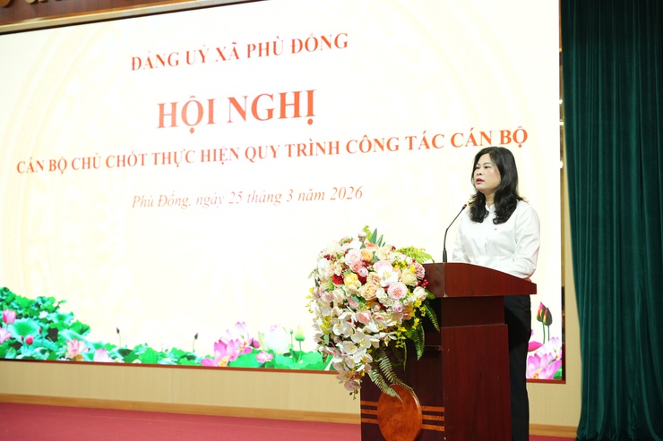 Ủy ban bầu cử xã Phù Đổng đã tổng kết cuộc bầu cử đại biểu Quốc hội khóa XV và đại biểu HĐND các cấp nhiệm kỳ 2026-2031- Ảnh 7.