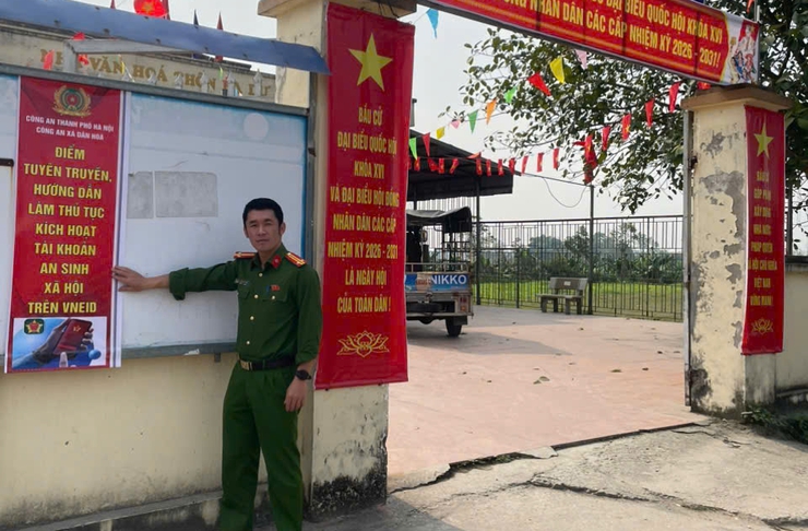 DÂN HÒA CHỦ ĐỘNG HỖ TRỢ NHÂN DÂN KÍCH HOẠT TÀI KHOẢN AN SINH XÃ HỘI TRÊN VNeID- Ảnh 2.