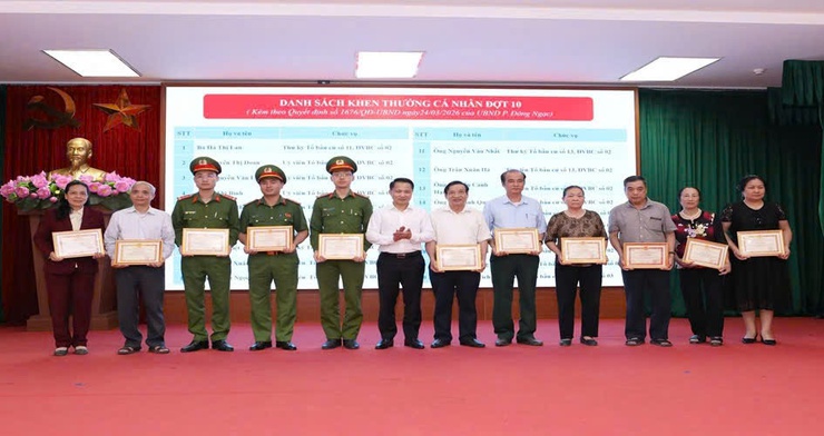 Phường Đông Ngạc tổng kết công tác bầu cử đại biểu Quốc hội khóa XVI và đại biểu HĐND các cấp nhiệm kỳ 2026 – 2031- Ảnh 11.