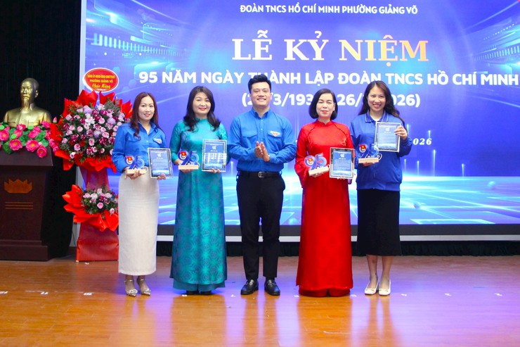 Đoàn phường long trọng tổ chức Lễ kỷ niệm 95 năm Ngày thành lập đoàn TNCS Hồ Chí Minh (26/3/1931-26/3/2026)- Ảnh 1.