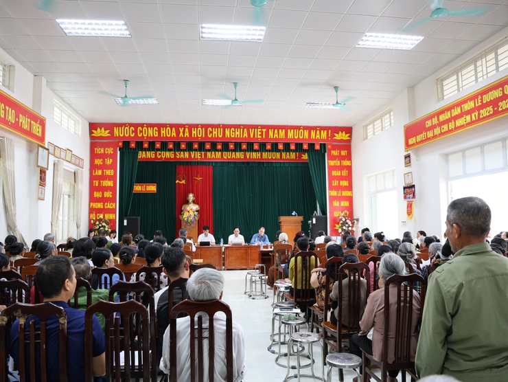 Tam Hưng: Tập trung tuyên truyền, tạo đồng thuận trong giải phóng mặt bằng Dự án Khu đô thị thể thao Olympic- Ảnh 1.